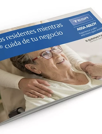Portada de una revista del proyecto ASSA ABLOY, ejemplo de comunicación corporativa y diseño editorial.